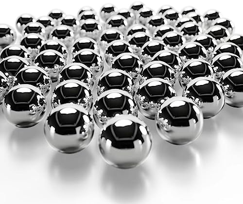 Z QINGZHENG 1500 pcs 3/8 Inch Steel Ball Slingshot Ammo Balls