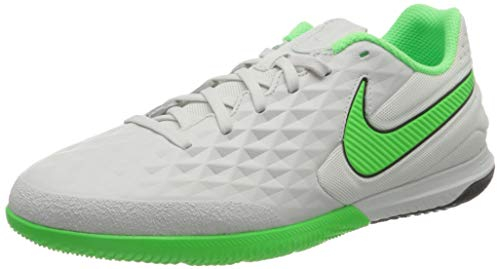 Nike Herren React Tiempo Legend 8 Pro IC Football Shoe, Platinum Tint/Rage Green-Black, 45.5 EU