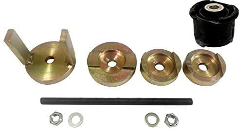 Extracteur de roulement pour essieu arrière - Jeu de roulements en caoutchouc et métal - Outil de roulement silencieux X3 E83 3 E46