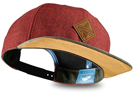 Soulbuddy Snapback Cap Herren - Unisex Streetwear Basecap für Männer & Frauen - Stylische Kappe für Alltag & Urlaub - Must-Have Baseball Cap für Herren - One Size