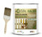 Holzlasur Dickschichtlasur 750ml Set mit Pinsel 2in1 Dauerschutzlasur Holzschutz Lasur (12 Anthrazit)