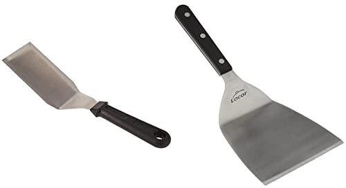 Lacor 60425 Palette en Inox & 60434 Spatule coudée spécial grill 12 x 27 cm
