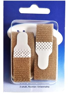 Vaya Medical Set di 2 separatori per dita a martello, correttori per dita a martello, correzione delle dita