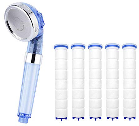 iFutniew Modalità di uscita dell'acqua a 3 velocità Rimozione residua di alta qualità PP Sedimento filtrato Filtro soffione doccia pura