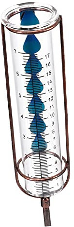 Sosoport Rain Gauge Con Picchetto Decorativo Per Capacità Resistente Al Freddo e Facile Installare Sfumato