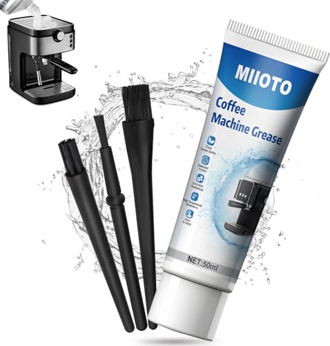 Miioto Grasso al Silicone, Grasso al Litio,Grasso Bianco | Grasso per Macchina Caffe Usato per Macchine da Caffè, O-Ring, Guarnizioni-50g