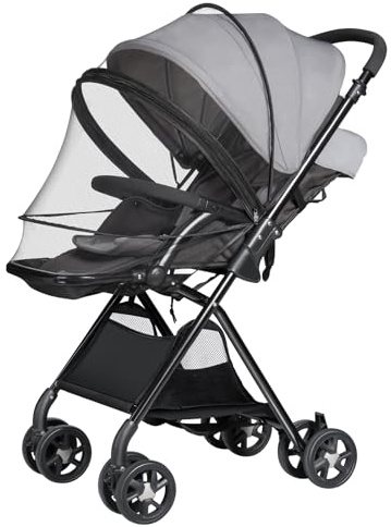 bemece Universal Insektenschutz Kinderwagen mit Sonnensegel