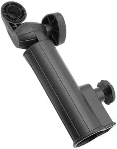 ARTSEWPLY Golf Umbrella Holder for Trolley Cart Adjustable Mounting Bracket Support Windproof Umbrella Clip for Golf Carts