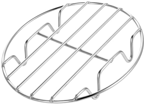 Steamer Rack 6.9Inch Cooking Rack Round Roasting Baking Steaming Cooling Racks Resting Water Bath Canning Racks for Air Fryer Pressure Cooker Canning Dutch Oven