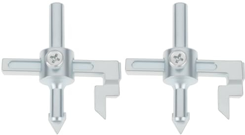 ECSiNG 2 Stück Fliesenlochschneider 20-90 Mm für Glasfliesen Keramikfliesen Keramik Und Heimwerker