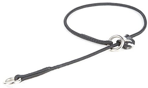 Julius-K9 Trainingshalsband mit Stopp für Hunde, Schwarz, 45 cm x 3,5 mm für andere Hunde