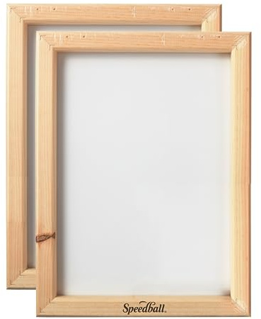 Speedball 2er-Pack 110 Monofile Siebdruckrahmen 25,4 x 35,6 cm