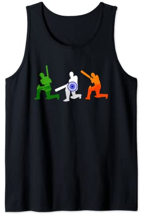 Indian Cricket Jersey India Cricket Team Lover Supporter Tank Top
