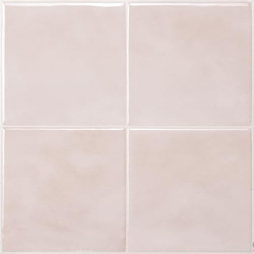 SMART TILES Peel and Stick Backsplash - 5 Sheets of 9 x 9 - 3D Adhesive Peel and Stick Tile Backsplash for Kitchen, Bathroom, Wall Tile, Temera