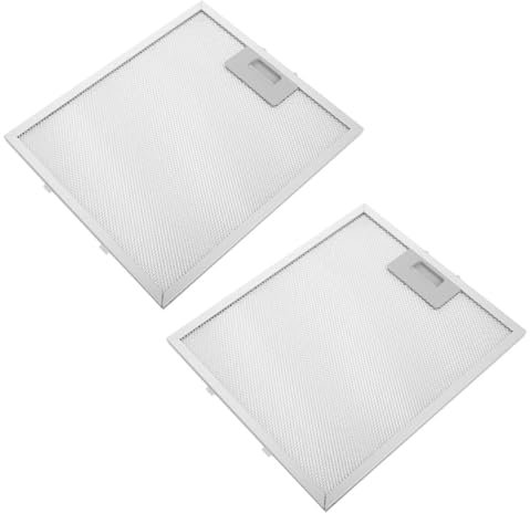 OSALADI 2pcs Range Hood Aluminum Filter 267×305×9mm 5 Layers High Efficiency Grease Screens Easy Installation Kitchen Vent Filter Replacement Metal Mesh