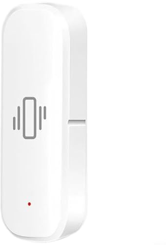 HpLive Vibrationssensor, Glasbruchmelder Für Tür- Und Fenstersicherung, Intelligenter Vibrations- Und Neigungsmelder, Erschütterungssensor(ZG-103ZL)