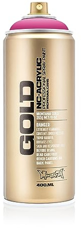 Montana Cans 284434 Spray Dose Gold, Gld400, 3130, 400 ml, Pink Pink