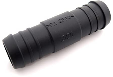 Schlauchverbinder Kunststoff Gerade x2 - Außendurchmesser 20mm - Für Schläuchen