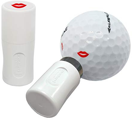 Asbri Golf Lippen-Stempel, Rot