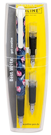 Online Schreibgeräte 12082 - Schreibset Bestwriter College II, 3 verschiedene Federstärken, floating