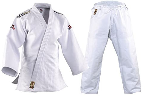 DanRho Judoanzug Kano weiß 185 M