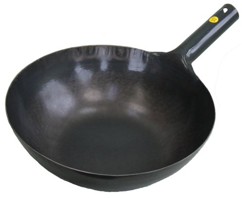 Yamada lanciare un pugno di ferro wok (spessore 1,6 millimetri) 30 centimetri (Giappone import / Il pacchetto e il manuale sono scritte in giapponese)