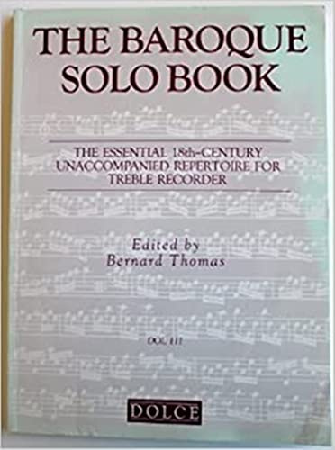 Baroque Solo Book - Altblockflöte - Buch