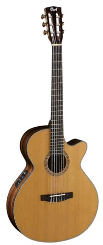 CORT CEC7-NAT Nylon SFX Cutaway Konzertgitarre