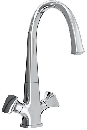 Bristan CRM EFSNK C Caramel Easyfit Kitchen Sink Mixer Tap with Swivel Spout, Chrome