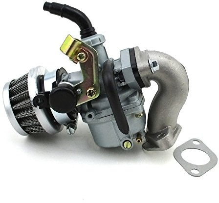 Crewell - Tubo de entrada de filtro de aire de carburador PZ19 de 19 mm, 50 cc 70 cc 90 cc 110 cc Quad Pit Pro Dirt Bike