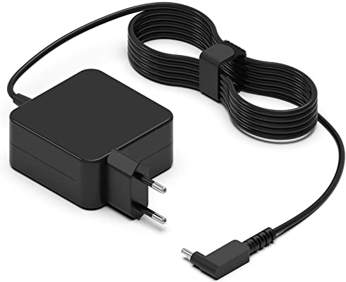 45W Chargeur pour Acer Swift 1 3 5 SF114-31 SF114-32 SF314-52 SF314-51 W15-045N4B Chromebook 11 13 14 15 CB3 CB5 C720 C740 A13-045N2A PA-1450-26 Alimentation Ordinateur Portable Adaptateur 3.0 X 1.1mm
