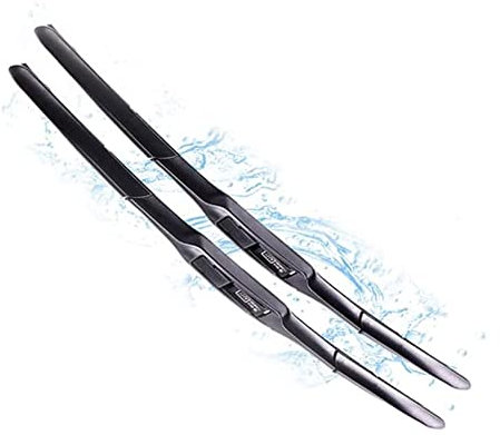 NINAI Car Front Windshield Wiper Blades for Renault Megane MK2 2002-2006, Windscreen Wiper Blades Wiper Arm Brushes Cutter Window Wiper Wipers Accessories