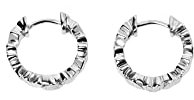 ESPRIT Damen-Creolen 925er Silber One Size, Silber 32023023