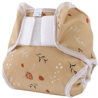 Popolini Popowarp atmungsaktive Überhose, geeignet für alle Saugwindeln. (L - 9-15 kg, Turtle Bay)