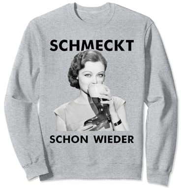 SCHMECKT SCHON WIEDER X Bierstiefel Vintage Retro Bier Sweatshirt