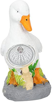 CIYODO Solar Duck Light Resin Garden Decoration Solar Lamp Outdoor Use Backyard Fence Garden Lighting Street Lamp Design