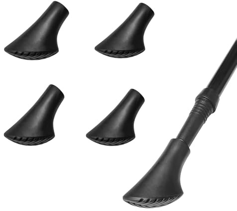 4 Stück Walking Stöcke Gummipuffer,Walkingstöcke für Nordic Walking Stöcke Gummipuffer,Trekkingstöcke Ersatzteile,Gehstock Gummipuffer,Skistöcke Alpenstock Ersatzfüße,Stock Gummistopper Ersatzkappen