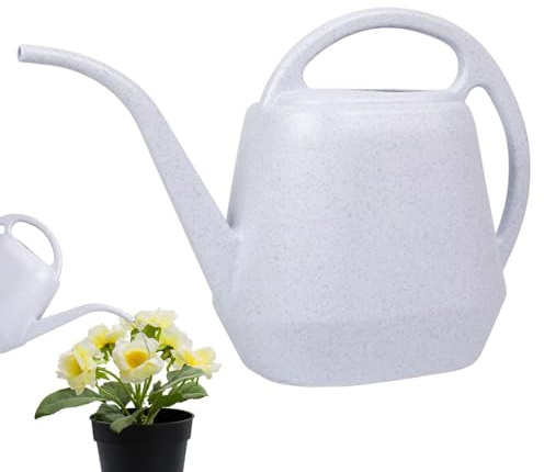 Annaffiatoio a becco lungo – Annaffiatoio per piccoli interni, vaso da irrigazione ergonomico | Vaso da irrigazione per grande capacità 4 l, versatore semplice, dispositivo di irrigazione da giardino