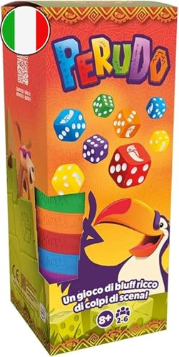 Asmodee – PERUDO (Nuova Edizione) – Gioco da Tavolo di Bluff
