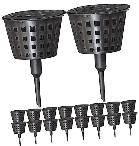 Sosoport Caja De Plástico Para Bonsáis Tapa, Pequeña, 30 Unidades, Para Jardinería y Fertilización Controlada, Protección Contra Viento y Animales Pequeños