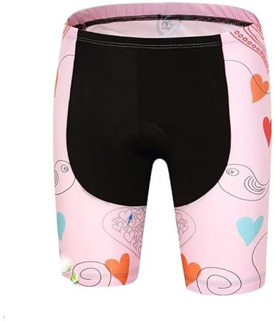 MITINGER Radlerhose Herren Radhosen Frauen-Sommer-Fahrradshorts Outdoor-MTB-Mädchen-Reitfahrrad Kurze Hosen(Shorts 1,XS)