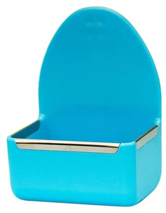 F Fityle Mangeoire pour Lapins, gamelle Anti-basculement pour Furet et Petit Animal, Bleu