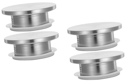 Alipis 2 Series Tapas De Acero Inoxidable Para Jarra De Agua Filtro De Té Integrado Cubiertas Protectoras Para Jarra De Cocina Accesorios Para Filtros De Agua Y Tetera Diseño 2 Piezas*2