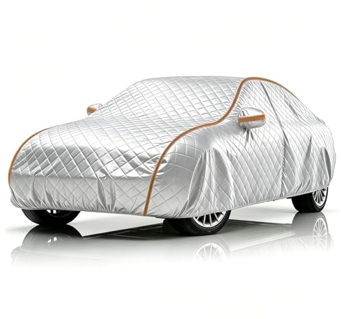 Bâche Voiture Extérieur Anti Grêle pour Mercedes E-Class (A207) Cabriolet 2009-2013,Impermeable Housse Voiture avec Doublure en Coton - Matériau épais,Durable et résistante aux déchirures