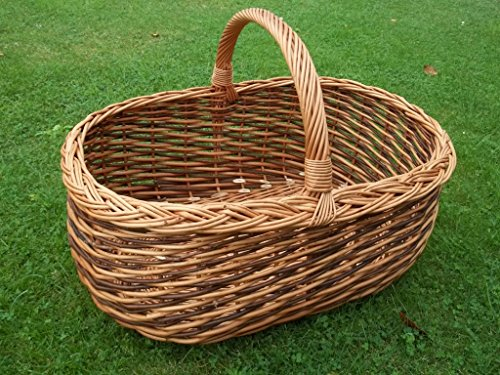 Einkaufskörbe Panier-Corbeille à Fruits-pilzesammelkorb Exklusiv-Panier pour Chat-Beige/Gris