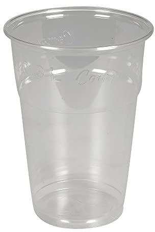 ABENA Compostable, bio-disposable drinking cup 400 ml, 0.4 L, pack of 50