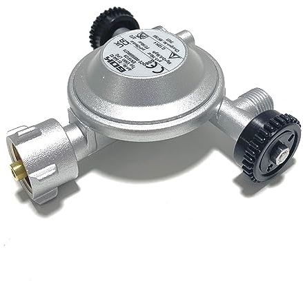 GOK Gasregler 1kg/h 29(30) mbar PS16bar KLF x 2-Abg. G1/4LH-KN