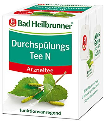 Bad Heilbrunner Durchspülungs Tee N 8 Filterbeutel, 1er Pack
