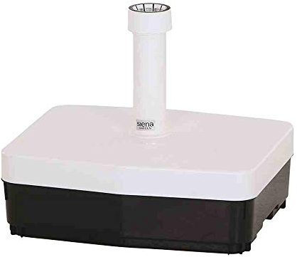 Siena Garden Schirmständer eckig 45kg weiß