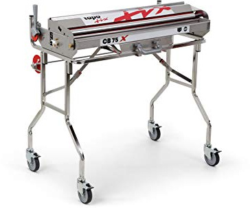 Tapofix CB 75 X Appareil à tapisser pour papier peint et papier ingrain, jusqu'à 82 cm de large, pour grands rouleaux, boîte à colle intégrée, mobile et pliable